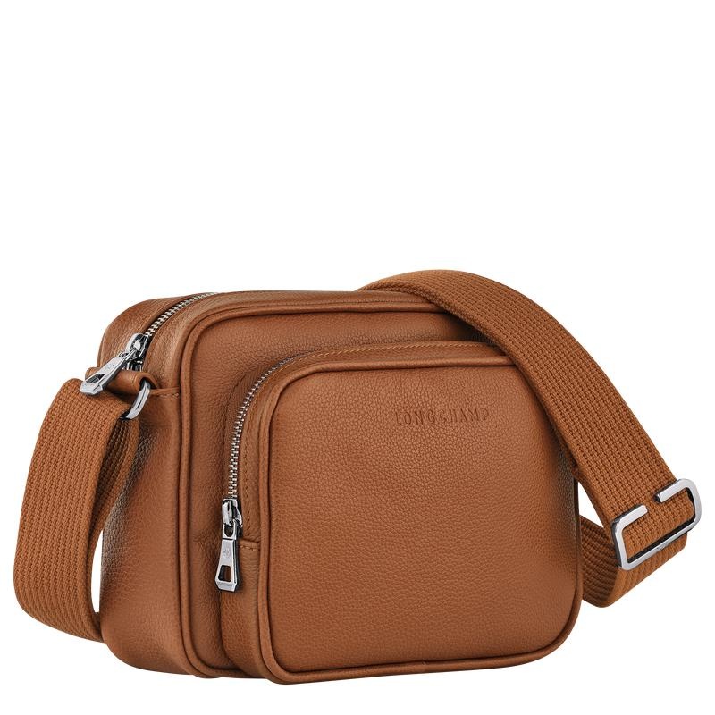 Longchamp Le Foulonné S Camera Bag Heren Bruin | 507483-NGF