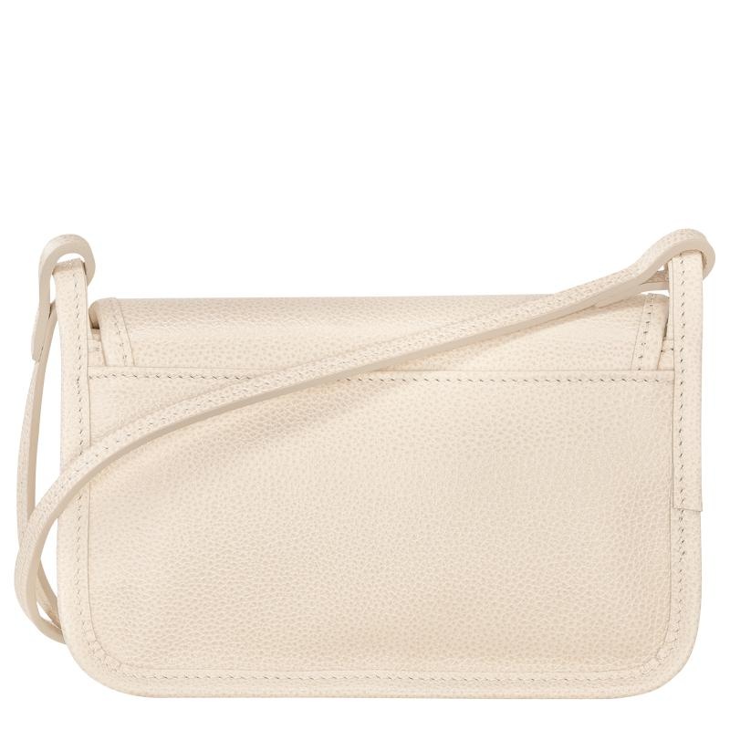 Longchamp Le Foulonné XS Clutch Dames Wit | 916083-AHS