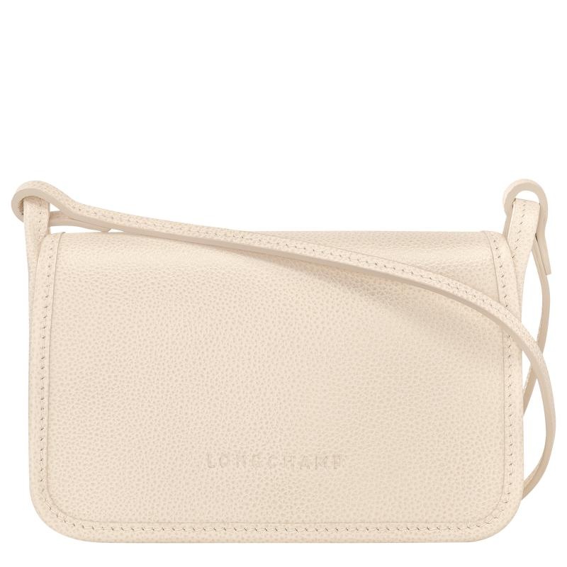 Longchamp Le Foulonné XS Clutch Dames Wit | 916083-AHS