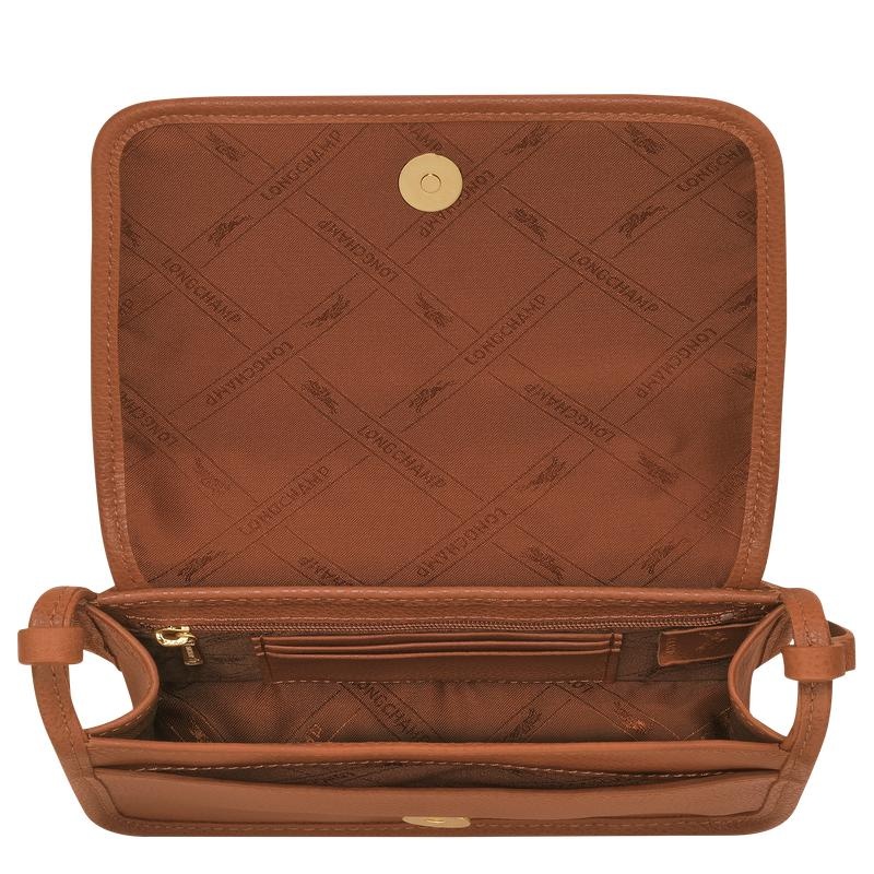 Longchamp Le Foulonné XS Portefeuille Dames Bruin | 426953-WZY