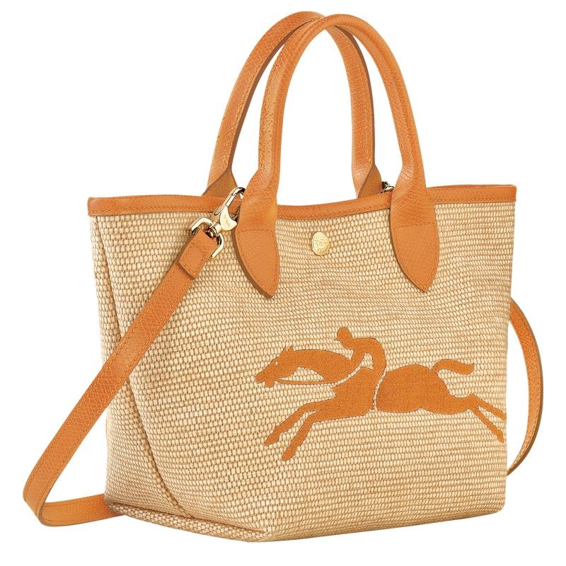 Longchamp Le Panier Pliage S Basket Bag Dames Abrikoos Oranje | 145987-OQG