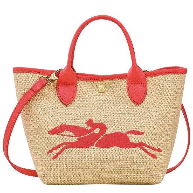 Longchamp Le Panier Pliage S Basket Bag Dames Rood | 368107-YUT