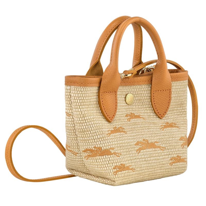 Longchamp Le Panier Pliage XS Basket Bag Dames Abrikoos Oranje | 631285-WFX