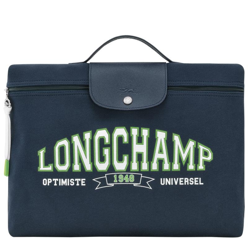 Longchamp Le Pliage Collecties Aktentas Heren Donkerblauw | 037261-LMC