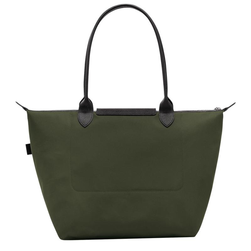 Longchamp Le Pliage Energy L Tote Tassen Dames Khaki | 480657-NRP