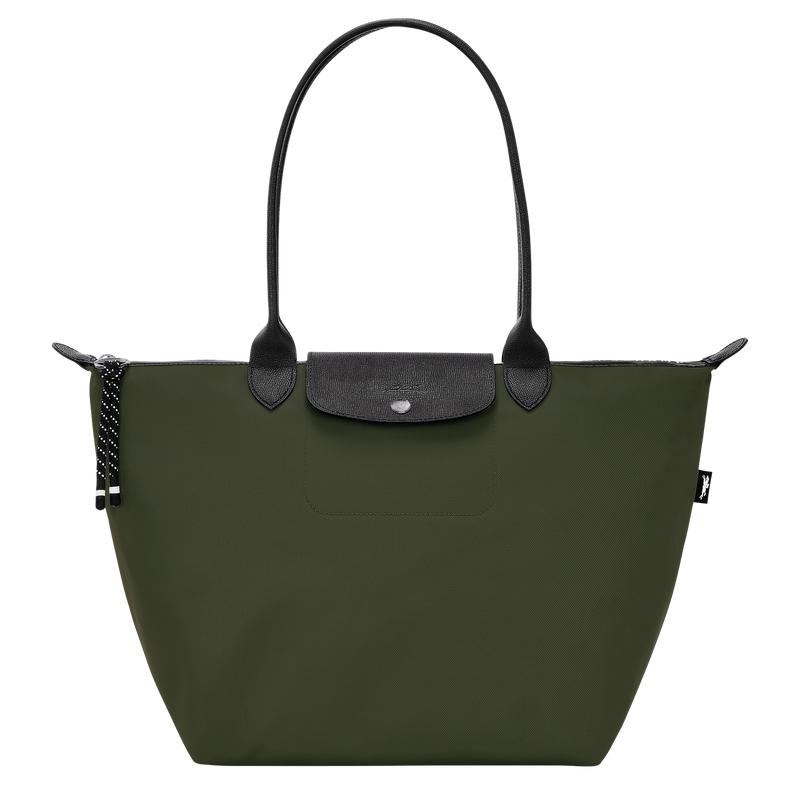 Longchamp Le Pliage Energy L Tote Tassen Dames Khaki | 480657-NRP