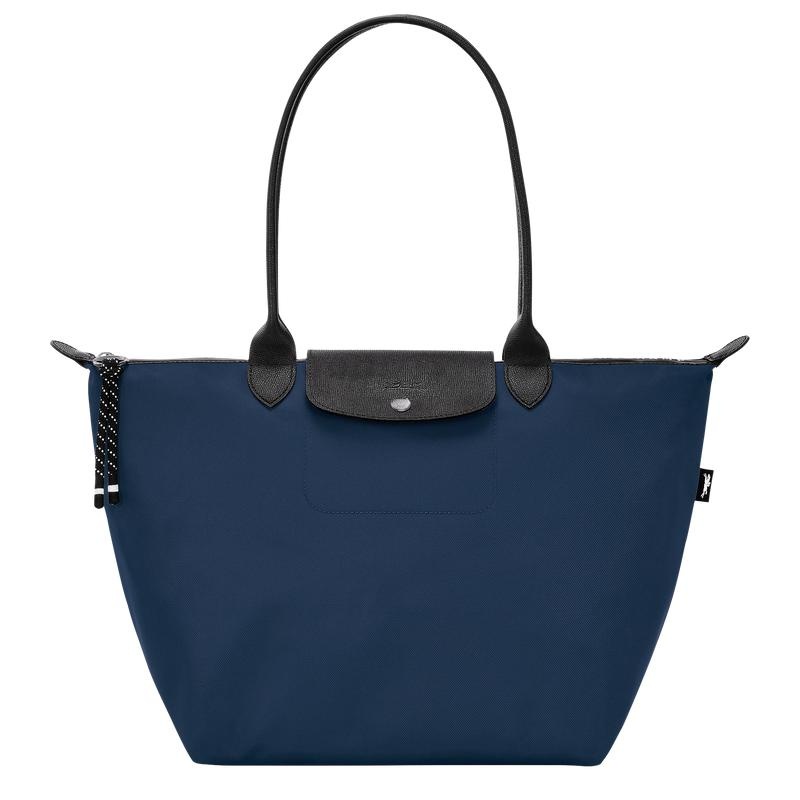 Longchamp Le Pliage Energy L Tote Tassen Dames Donkerblauw | 735469-VTY