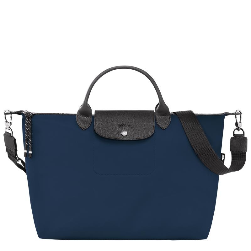 Longchamp Le Pliage Energy XL Handtas Heren Donkerblauw | 523491-EIS