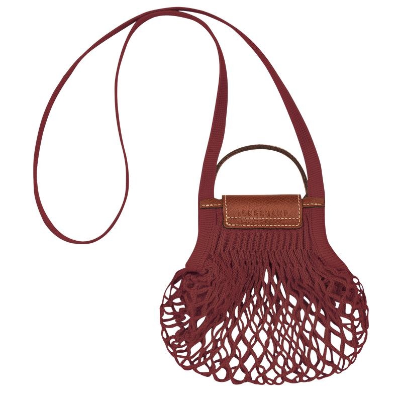 Longchamp Le Pliage Filet XS Mesh Bag Dames Bruin | 145780-CSA