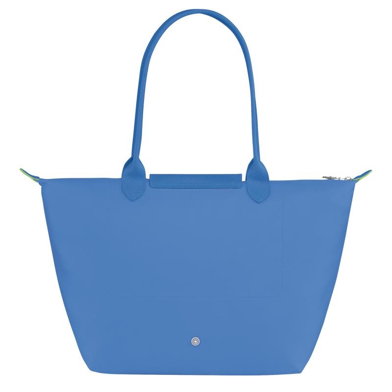 Longchamp Le Pliage Green L Tote Tassen Dames Blauw | 937560-REU