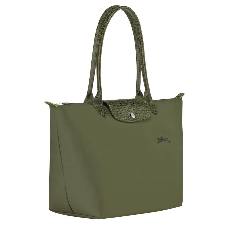 Longchamp Le Pliage Green L Tote Tassen Dames Groen | 645832-DHS