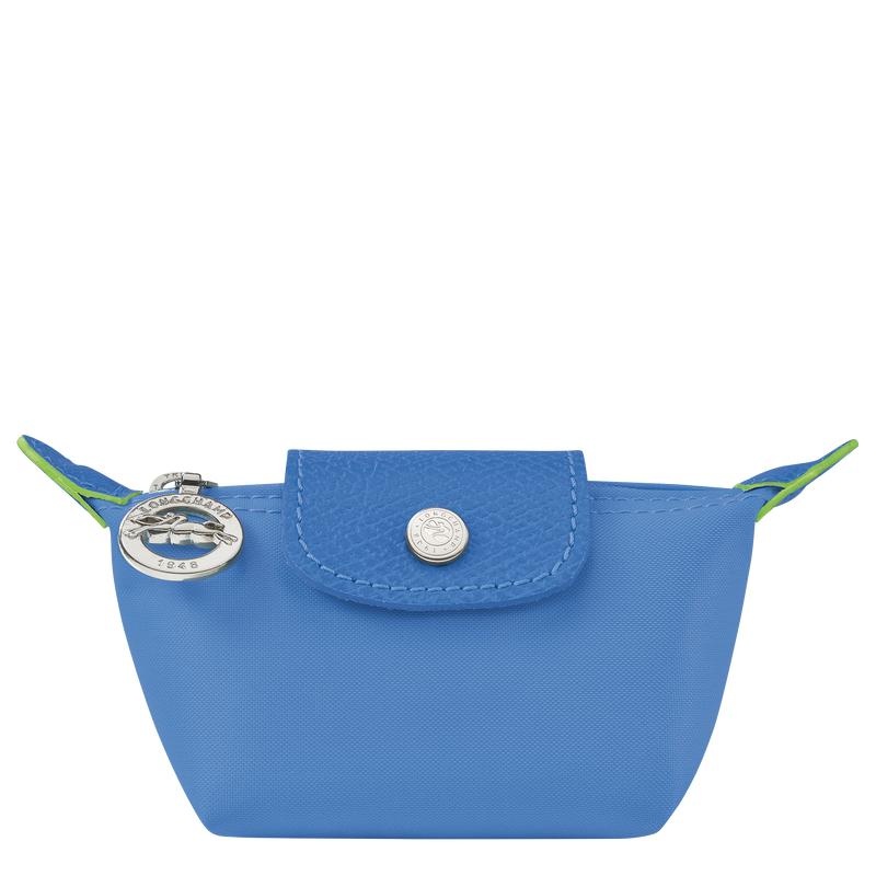 Longchamp Le Pliage Green Portemonnee Dames Blauw | 756891-GHY