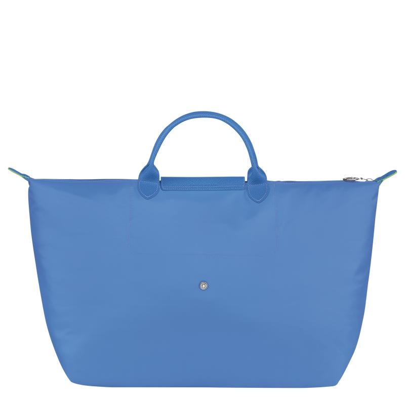 Longchamp Le Pliage Green S Reistas Dames Blauw | 471526-XUK