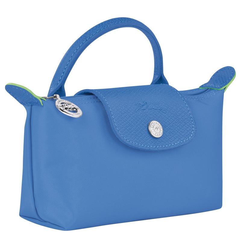 Longchamp Le Pliage Green with handle Zak Dames Blauw | 437506-ASN