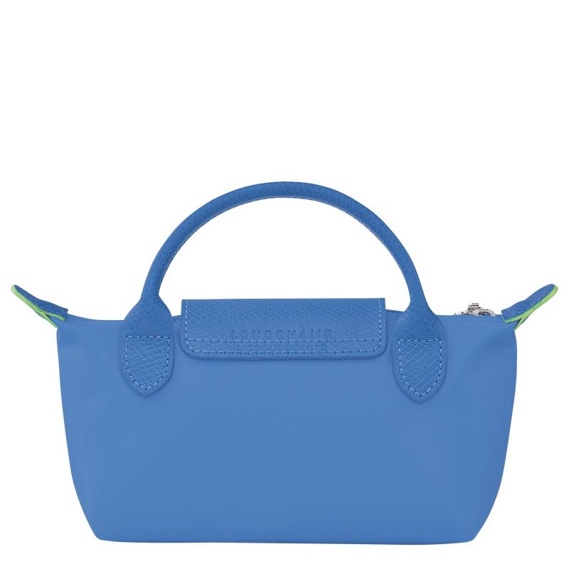 Longchamp Le Pliage Green with handle Zak Heren Blauw | 568473-LBD