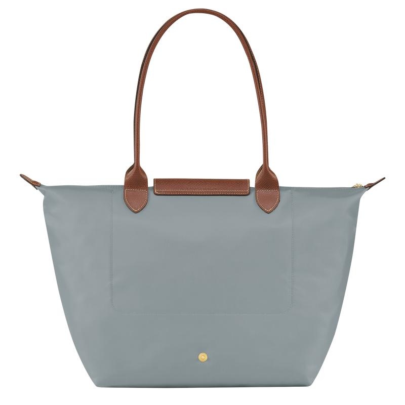 Longchamp Le Pliage Original L Tote Tassen Dames Grijs | 392740-QRE