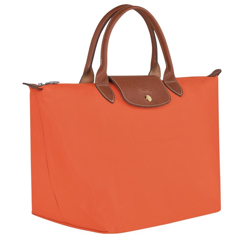 Longchamp Le Pliage Original M Handtas Dames Oranje | 721369-ONT