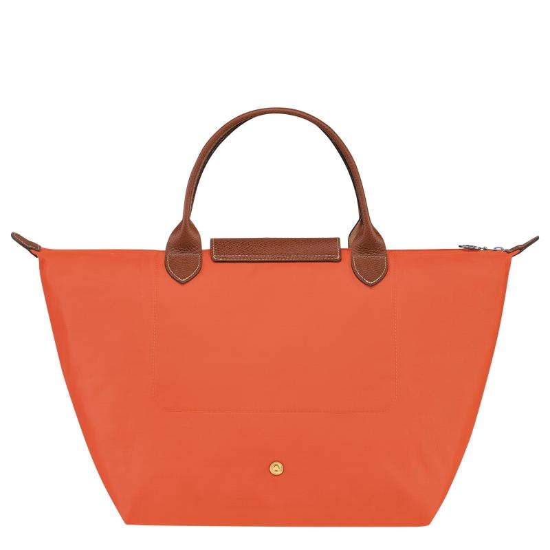 Longchamp Le Pliage Original M Handtas Dames Oranje | 721369-ONT