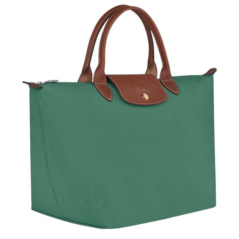 Longchamp Le Pliage Original M Handtas Dames Groen | 150697-XKH