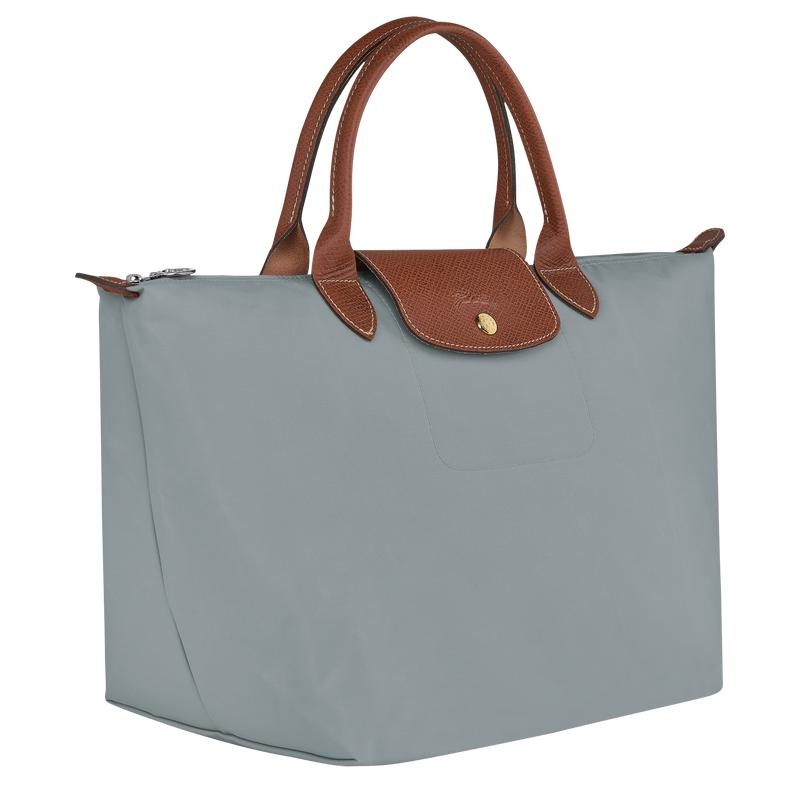 Longchamp Le Pliage Original M Handtas Dames Grijs | 078143-XUG