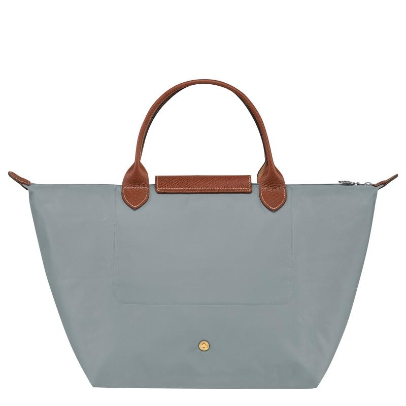 Longchamp Le Pliage Original M Handtas Dames Grijs | 078143-XUG