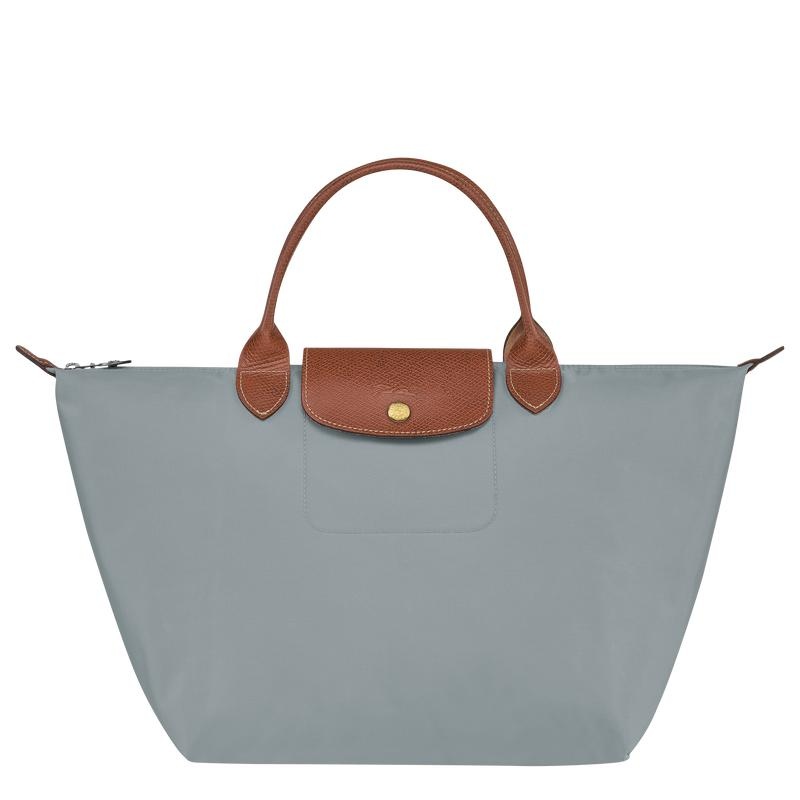 Longchamp Le Pliage Original M Handtas Dames Grijs | 078143-XUG