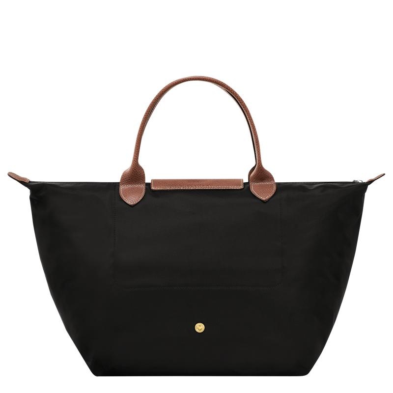 Longchamp Le Pliage Original M Handtas Dames Zwart | 064581-OTX