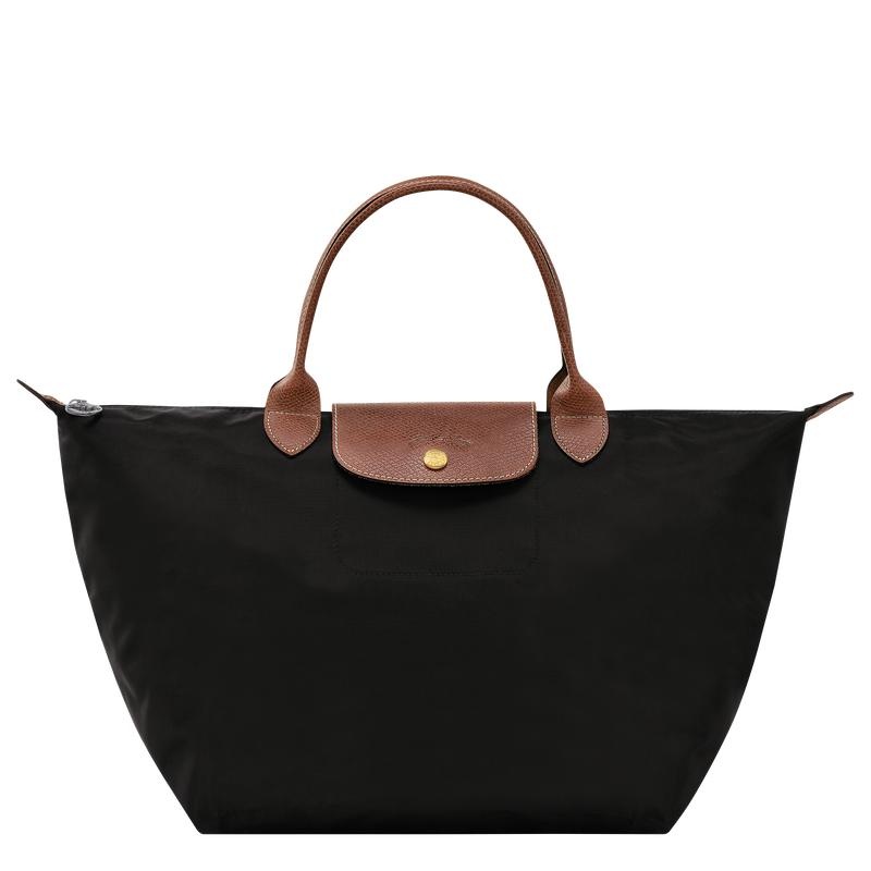 Longchamp Le Pliage Original M Handtas Dames Zwart | 064581-OTX