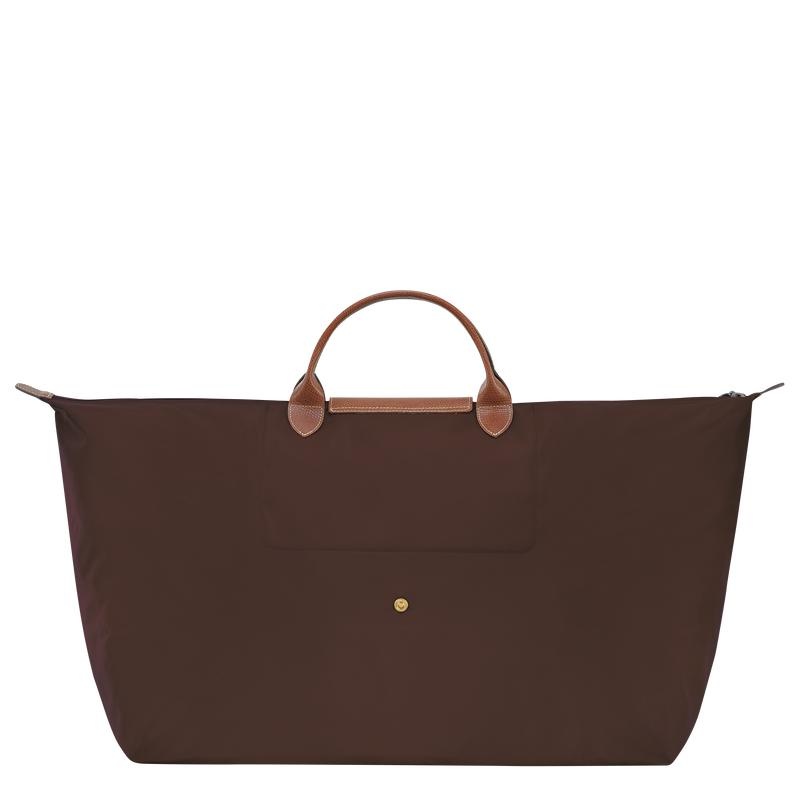 Longchamp Le Pliage Original M Reistas Dames Bruin | 724805-THK