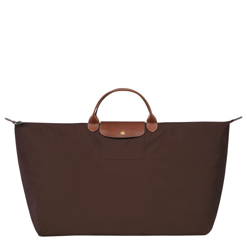 Longchamp Le Pliage Original M Reistas Dames Bruin | 724805-THK