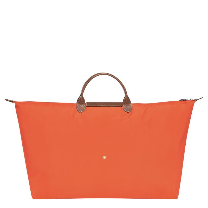 Longchamp Le Pliage Original M Reistas Dames Oranje | 175240-EXB