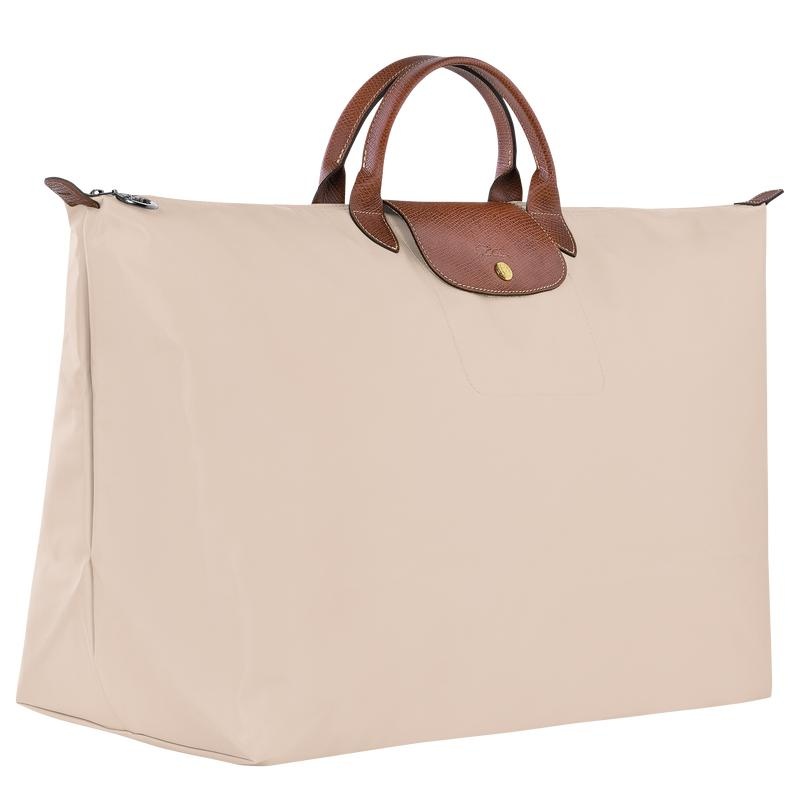 Longchamp Le Pliage Original M Reistas Dames Wit | 768913-FGZ