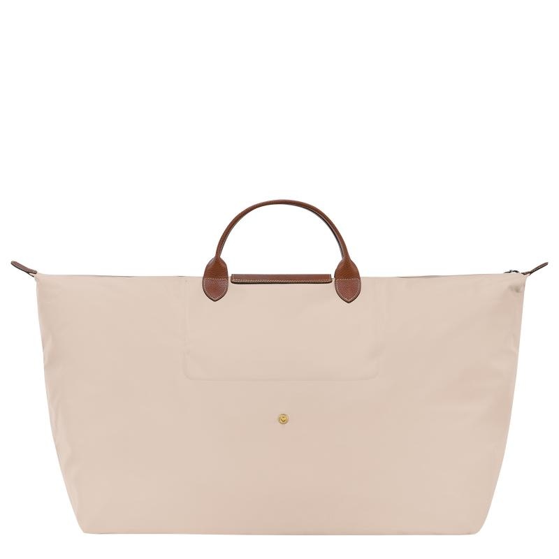 Longchamp Le Pliage Original M Reistas Dames Wit | 768913-FGZ