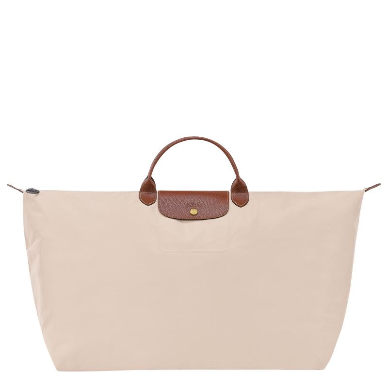 Longchamp Le Pliage Original M Reistas Dames Wit | 768913-FGZ