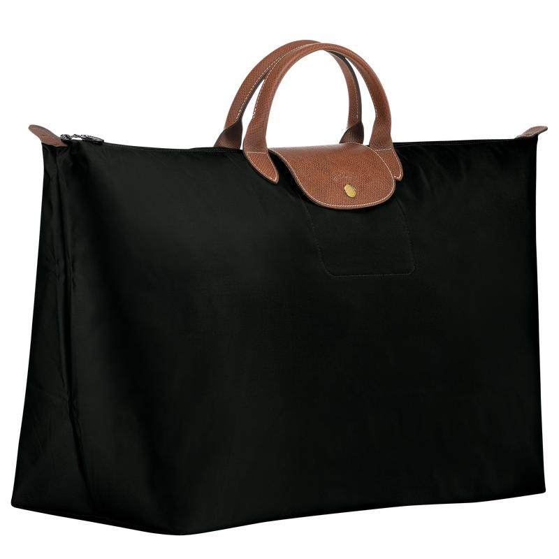 Longchamp Le Pliage Original M Reistas Dames Zwart | 526371-ARK