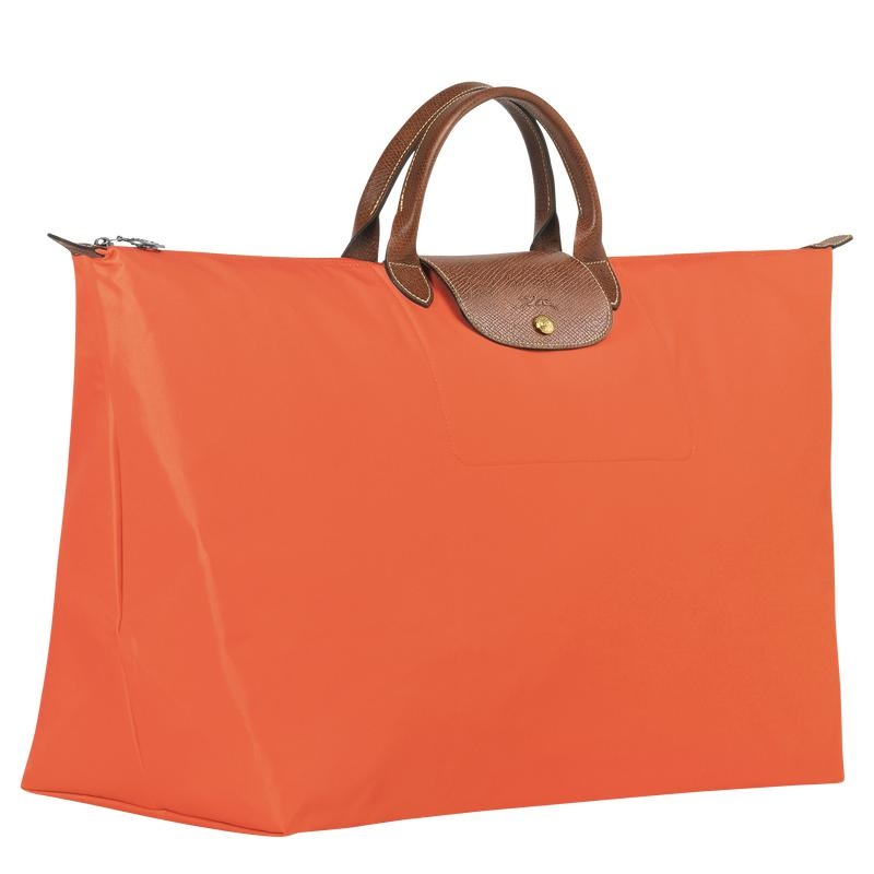 Longchamp Le Pliage Original M Reistas Heren Oranje | 685942-RBM