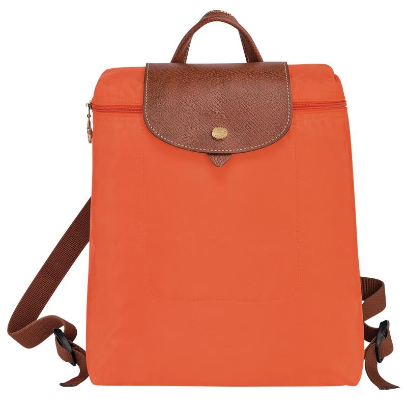 Longchamp Le Pliage Original M Rugzakken Dames Oranje | 530641-AMC