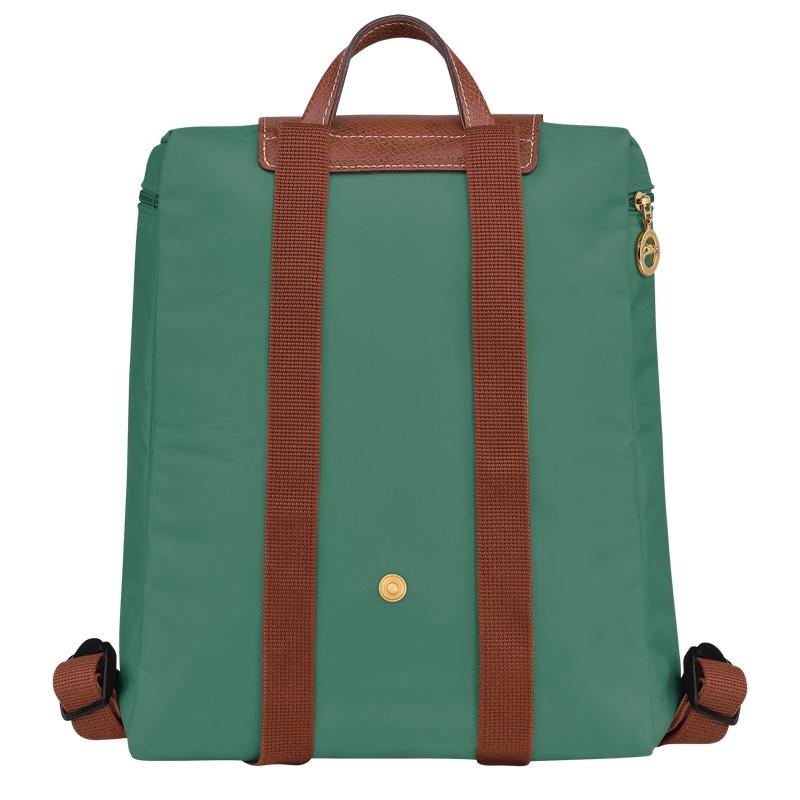 Longchamp Le Pliage Original M Rugzakken Heren Groen | 803195-DWU