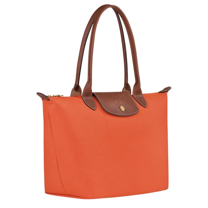 Longchamp Le Pliage Original M Tote Tassen Dames Oranje | 107843-UOF