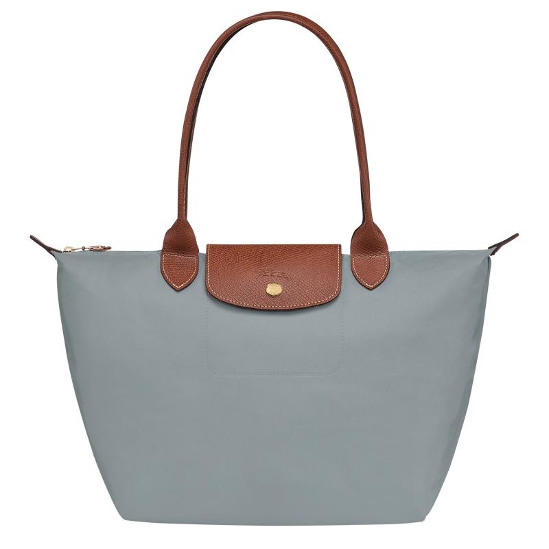 Longchamp Le Pliage Original M Tote Tassen Dames Grijs | 235047-NDG