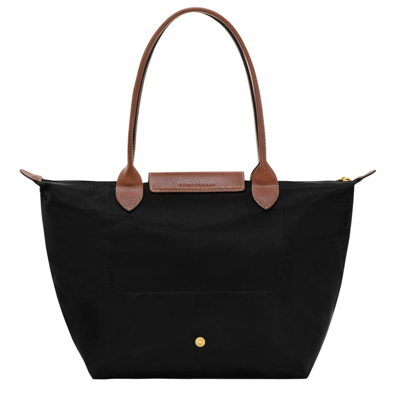 Longchamp Le Pliage Original M Tote Tassen Dames Zwart | 432958-ITX