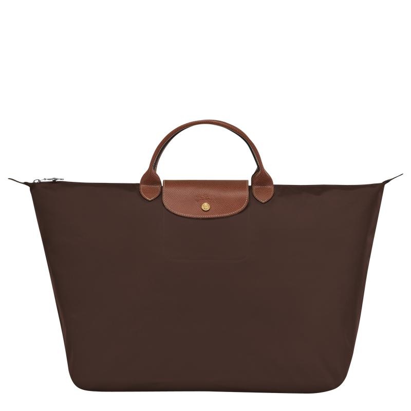 Longchamp Le Pliage Original S Reistas Dames Bruin | 014987-ZWJ