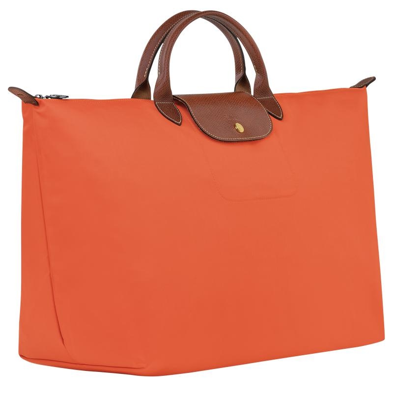 Longchamp Le Pliage Original S Reistas Dames Oranje | 867540-ZTN