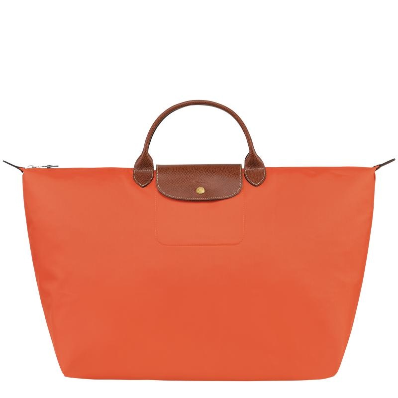 Longchamp Le Pliage Original S Reistas Dames Oranje | 867540-ZTN