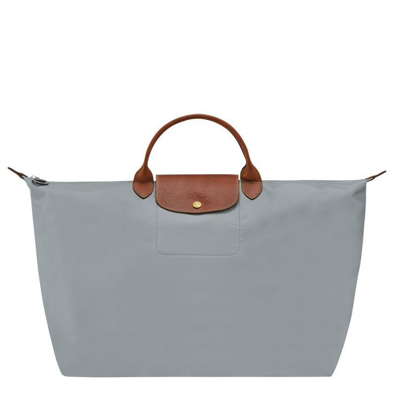 Longchamp Le Pliage Original S Reistas Dames Grijs | 082735-MHI