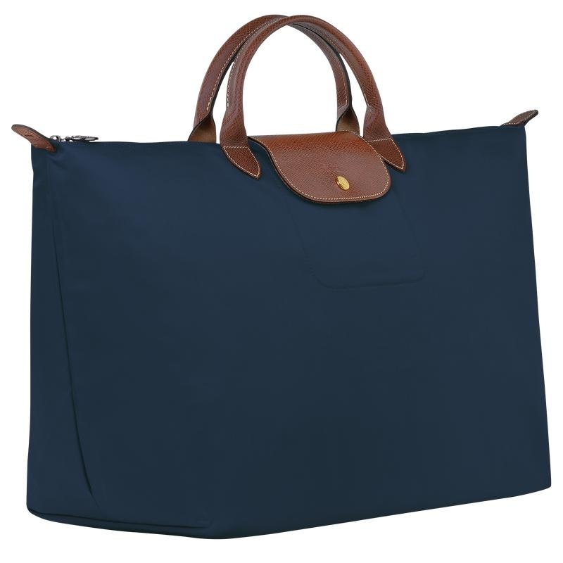 Longchamp Le Pliage Original S Reistas Dames Donkerblauw | 376892-NGJ