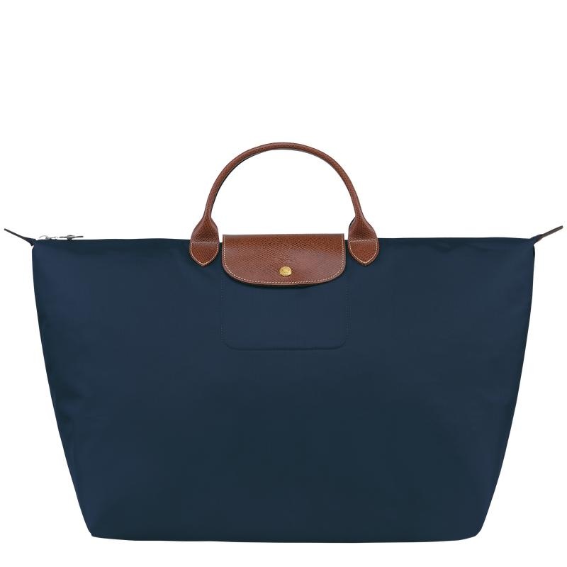 Longchamp Le Pliage Original S Reistas Dames Donkerblauw | 376892-NGJ