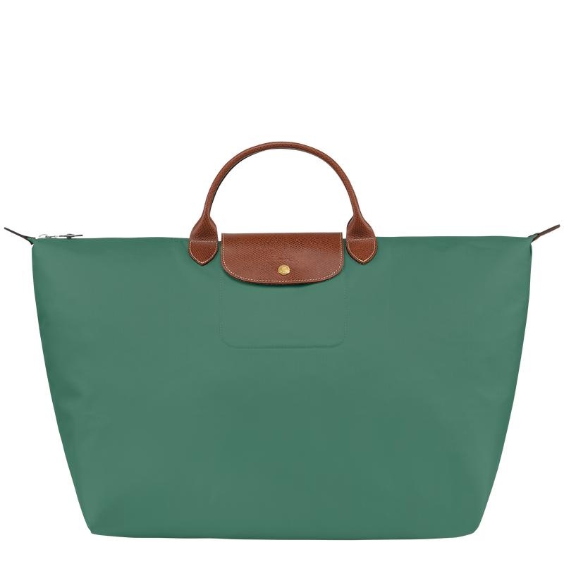 Longchamp Le Pliage Original S Reistas Heren Groen | 571268-XLT