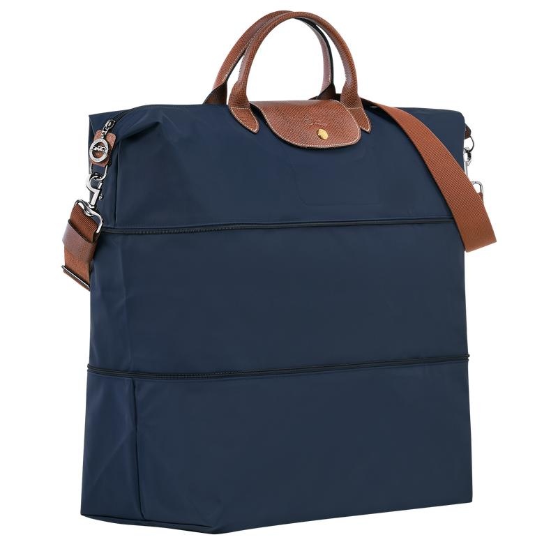 Longchamp Le Pliage Original expandable Reistas Heren Donkerblauw | 962031-RHU