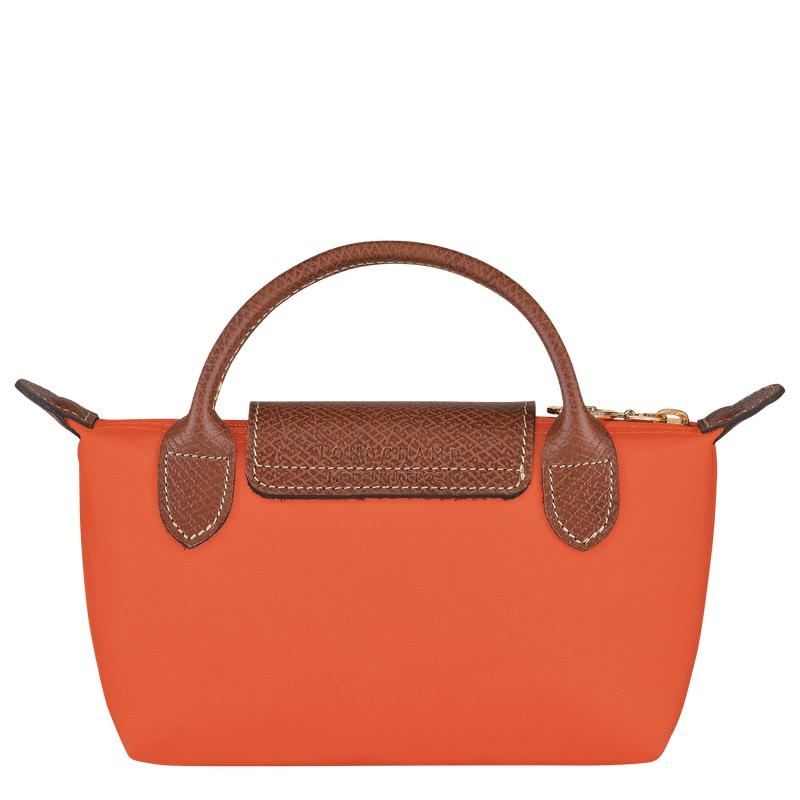 Longchamp Le Pliage Original with handle Zak Heren Oranje | 759846-TWV